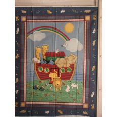 Noah's Ark with Turtles - Blue